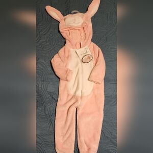 Cute Pink and White Bunny Onesie